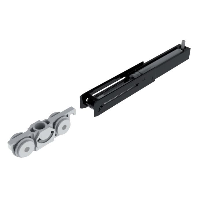 FORMAT Schiebetürgarnitur mit 2 SmartStops, 80kg