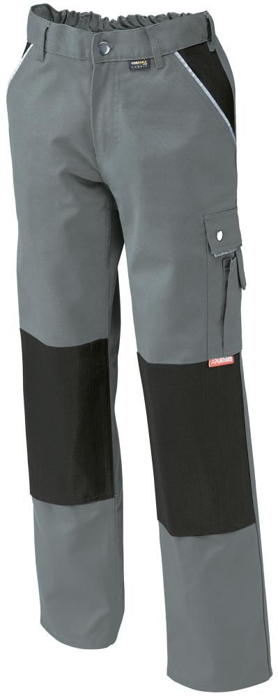 Bundhose,Canvas,320 g/qm,Gr.54,grau PLANAM