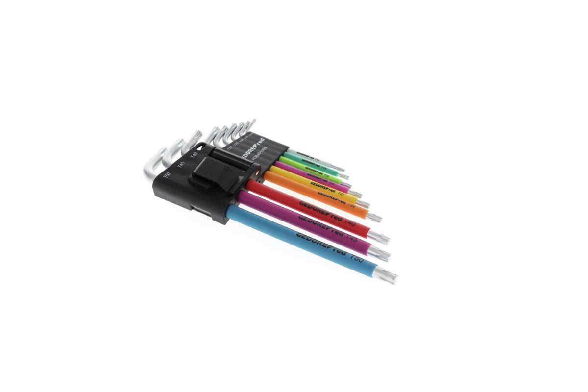 R36401009 Winkelschraubendr.Satz TX T10-T50 9tlg