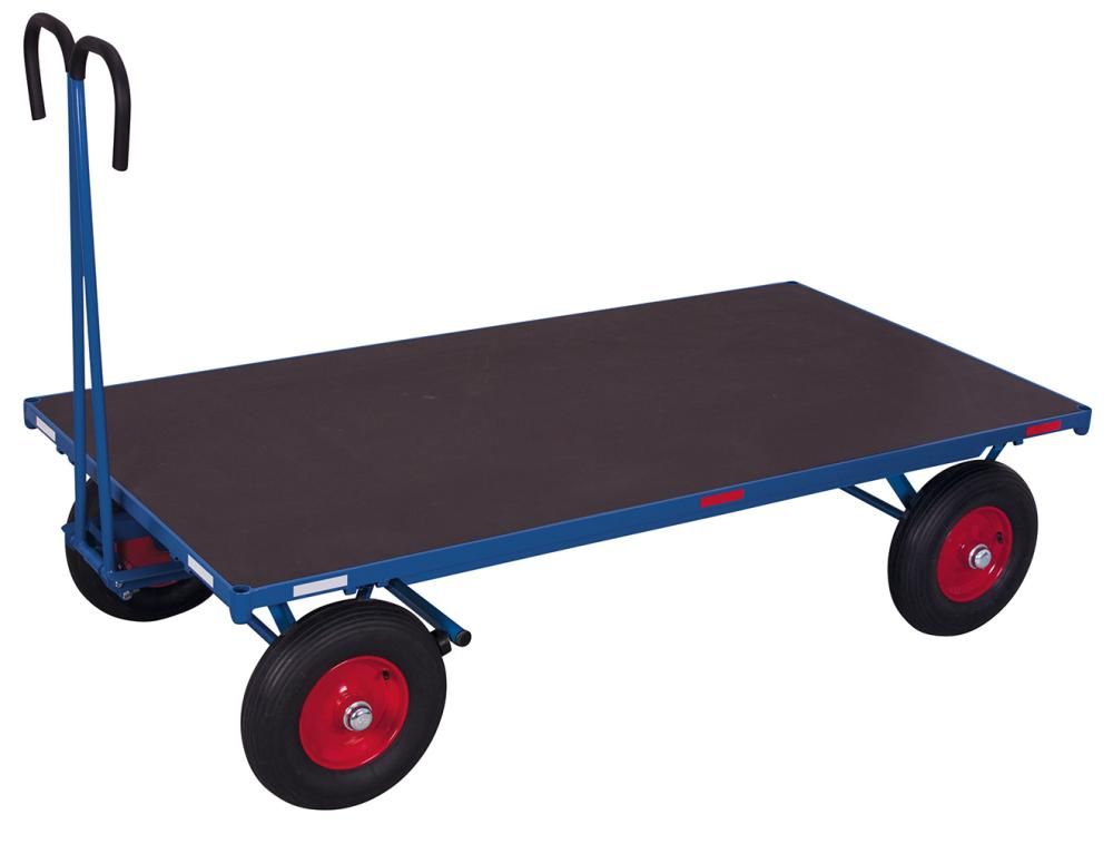 Handpritschenwagen 700 kg 1200x800 mm Gummi