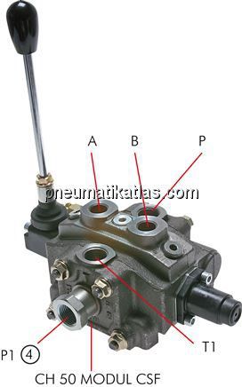 Eingangselement mit Druckbegrenzungsventil