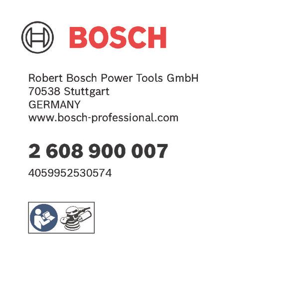 BOSCH Schleifteller, Ø: 150mm