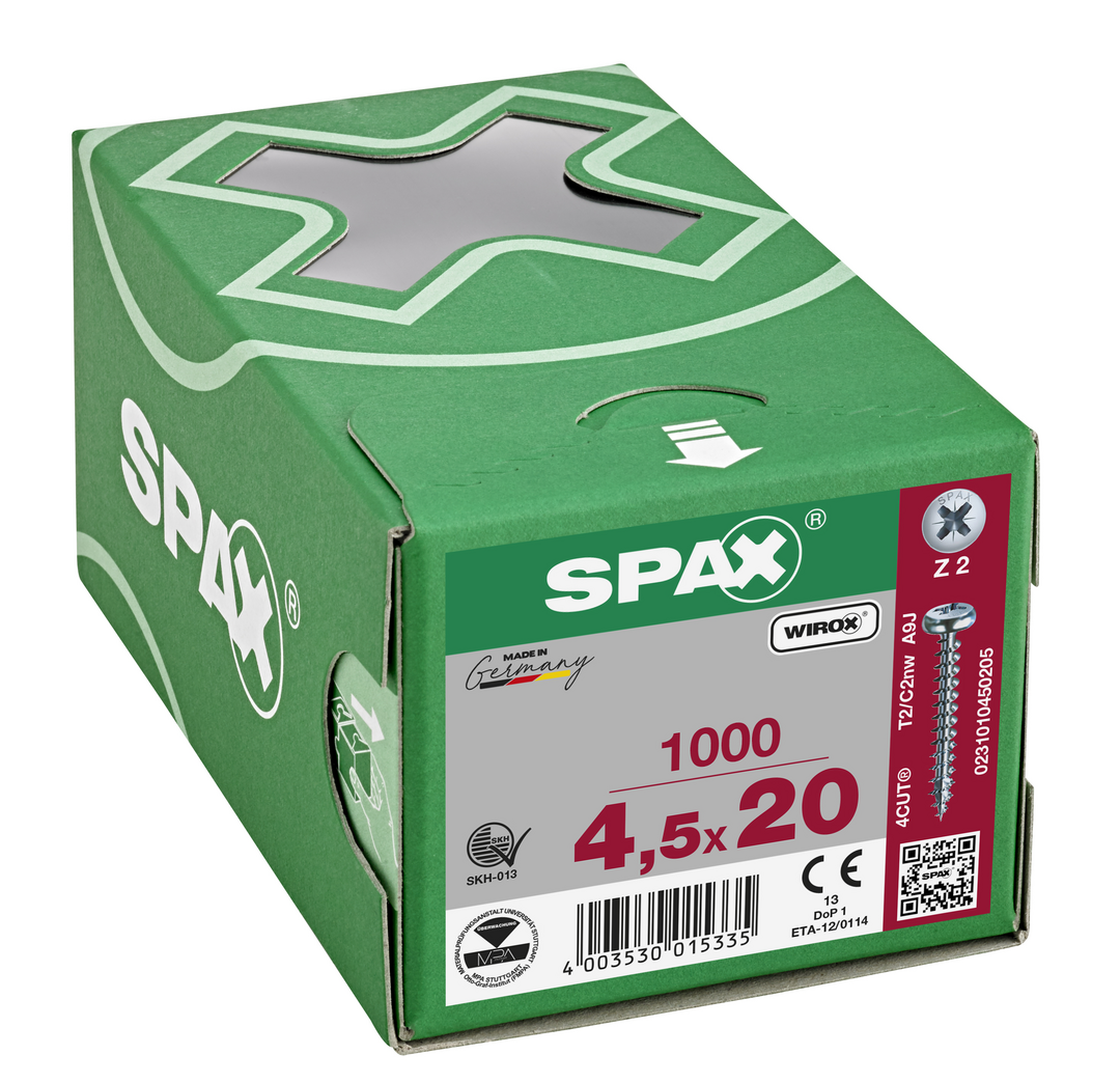 SPAX Halbrundkopf Kreuzschlitz Z VG