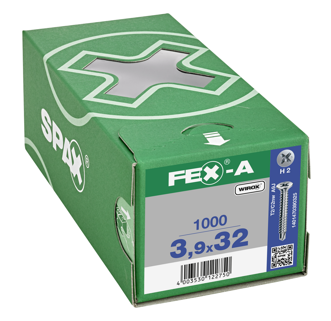 SPAX FEX-A Senkkopf Kreuzschlitz H GG