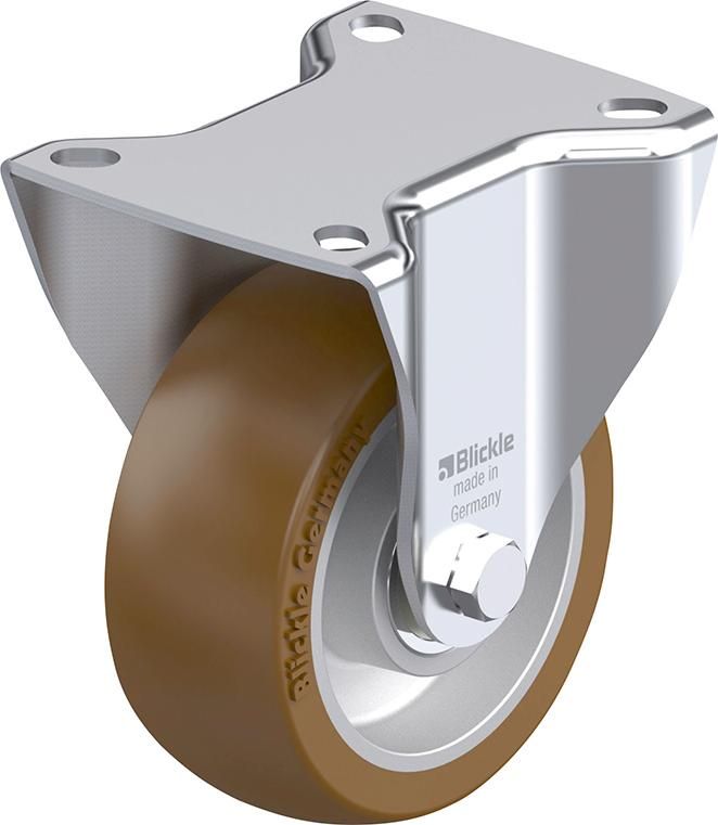 Bockrolle Rad-D100mm Polyurethan B-ALB 101K