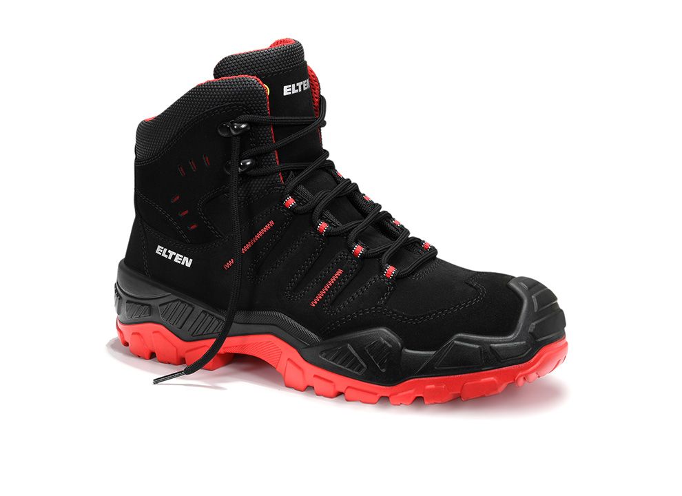 ELTEN QUENTIN Sicherheitsstiefel Mid S3S ESD, Schwarz, Gr. 46