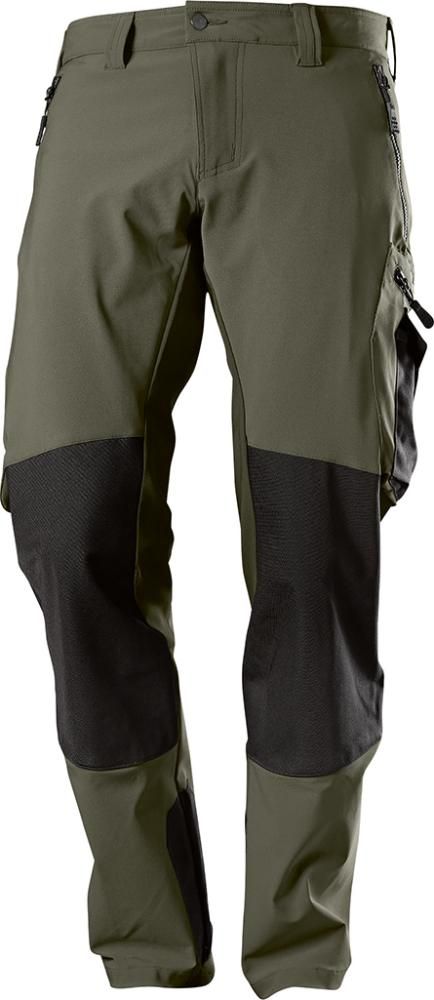 Stretch-Hose 1861-620, oliv/schwarz, Gr.60n BPlus Modern Stretch