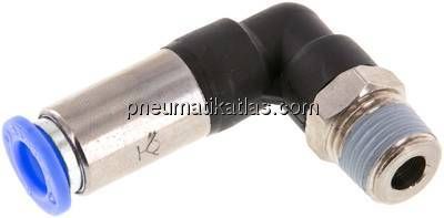 Winkel-Steckanschluss, selbstabsperrend R 1/4"-8mm