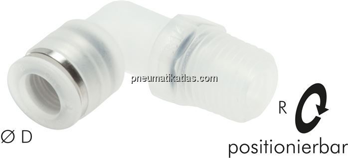 Winkel-Steckanschluss R 1/8"-4mm, IQS-PP
