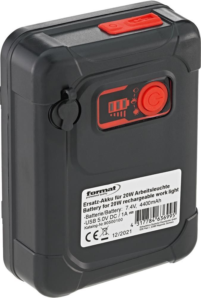 Ersatz-Akku 4400mAh FORMAT