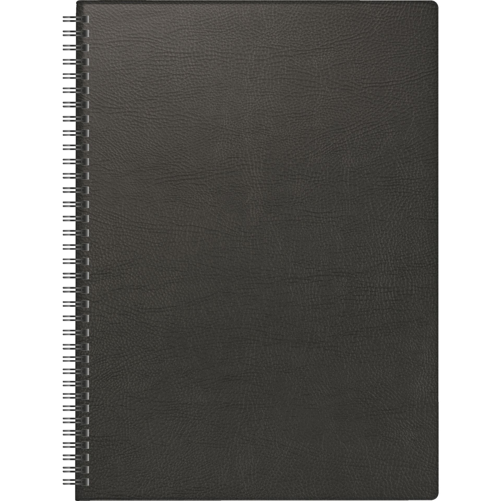 Buchkalender A4 1W/2S Wire-O sw