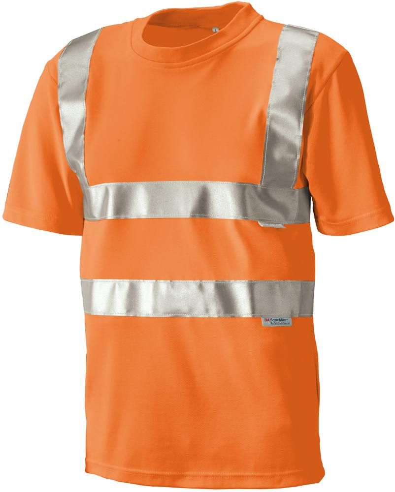 Planam Warnschutz-T-Shirt, Warnorange, Gr. S