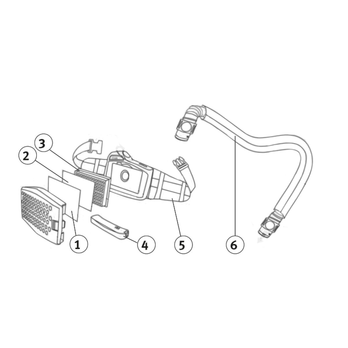 Automatik-Schweißschutzhelm Schweisskraft VarioProtect XXL-W F-TC AIR TH3