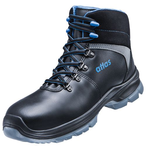 Atlas SL 84 Sicherheitsstiefel Mid S2 ESD, Schwarz, Gr. 38, Weite 10