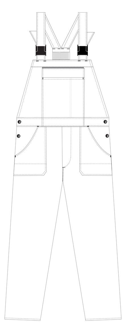 PLANAM Latzhose