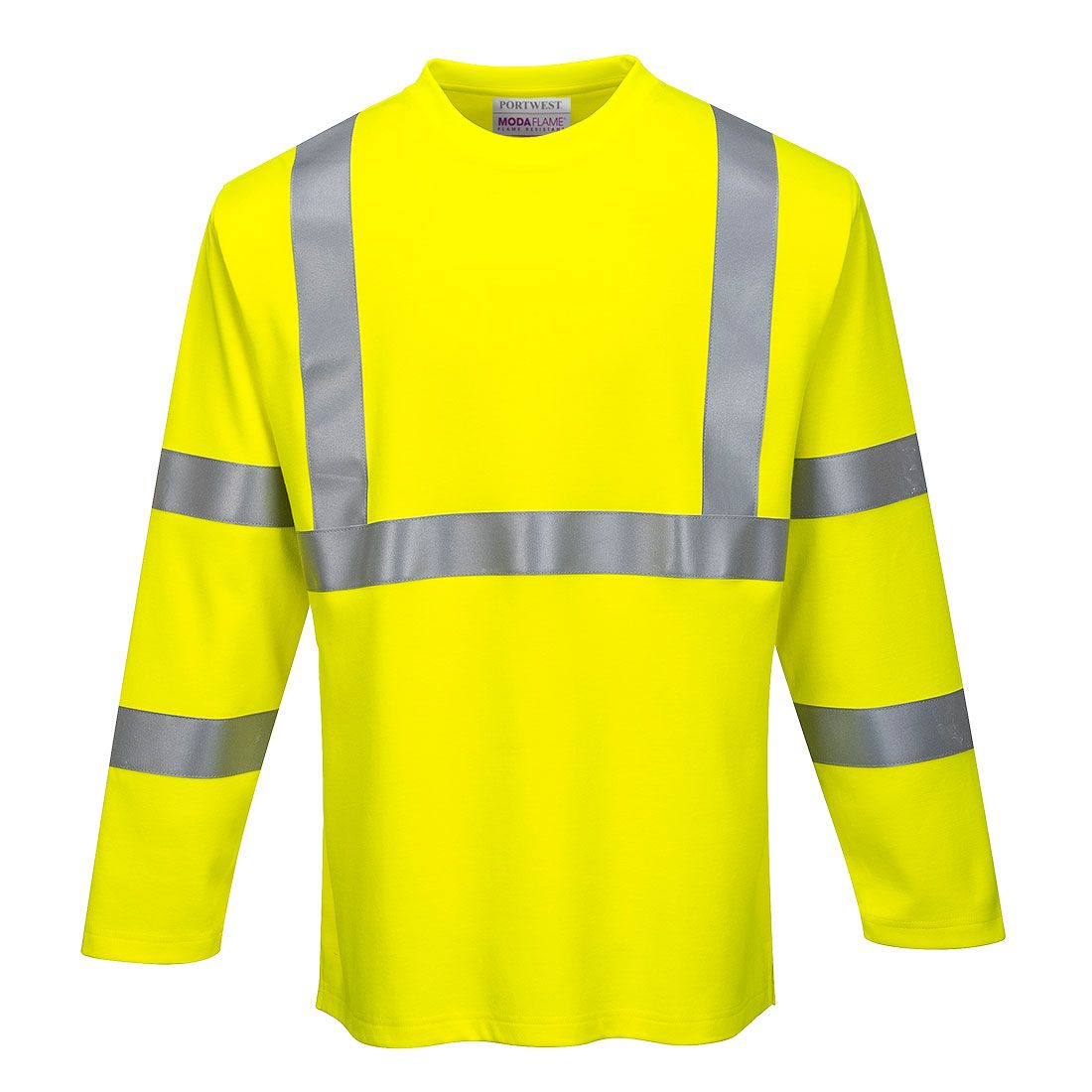 Portwest Modaflame Warnschutz-T-Shirt, Gelb, Gr. 2XL