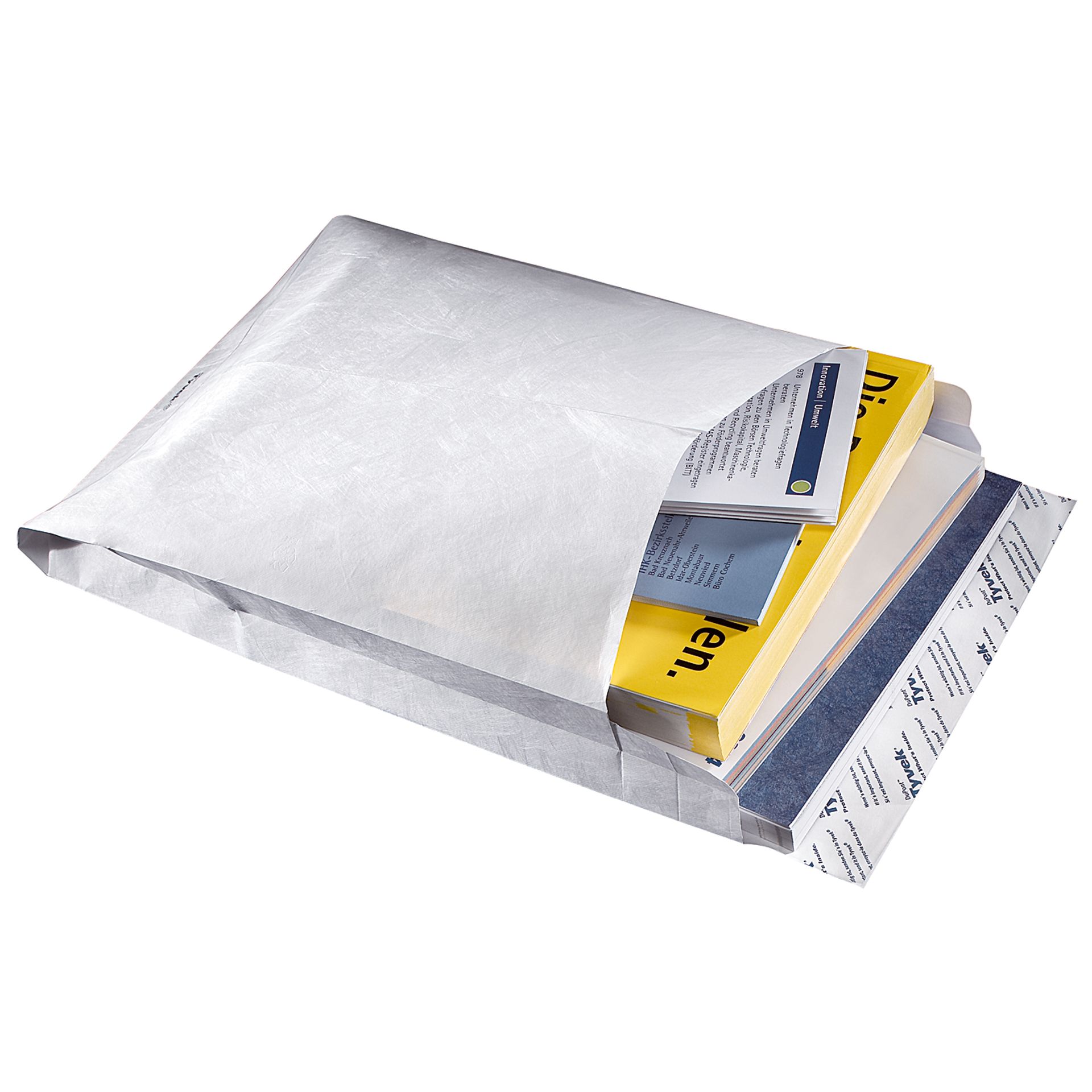 Faltentasche C4 229x324x38mm hk 55g ws 100 St./Pa