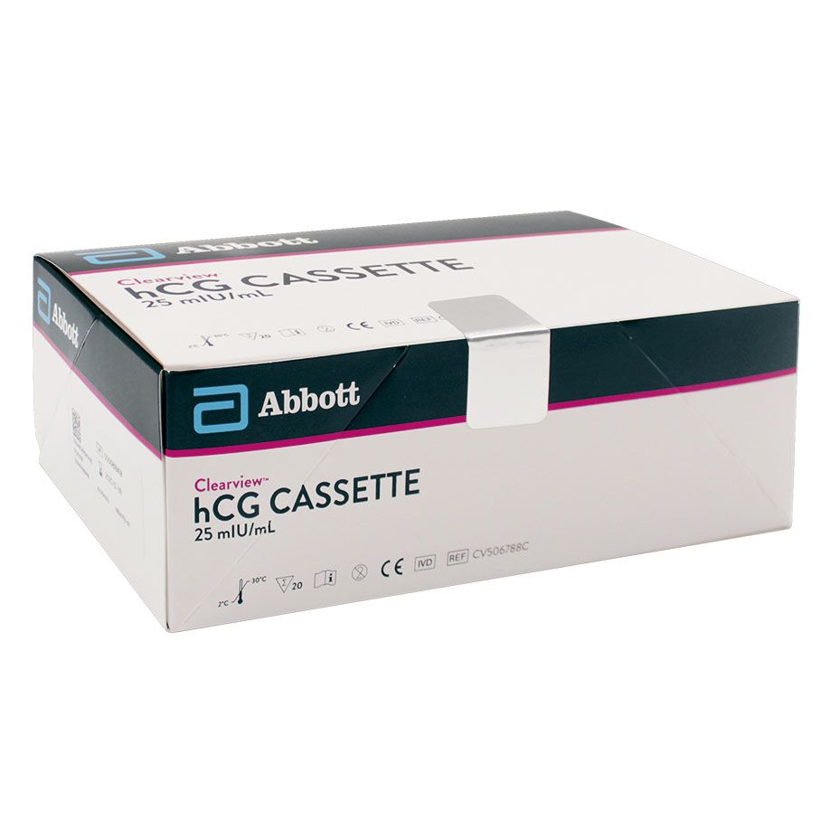 Abbott Clearview hCGSchwangerschaftstest (20 T.)UK = 40 Pack