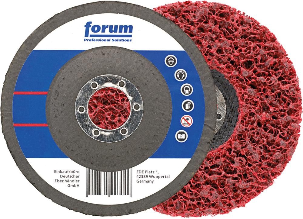 FORUM Grobreinigungssch. 115mm m.Teller