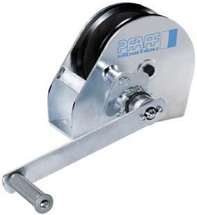 Konsolenseilwinde LB 150 VZ,für 4 mm Seil Traglast 1.Lage 150 kg verzinkt