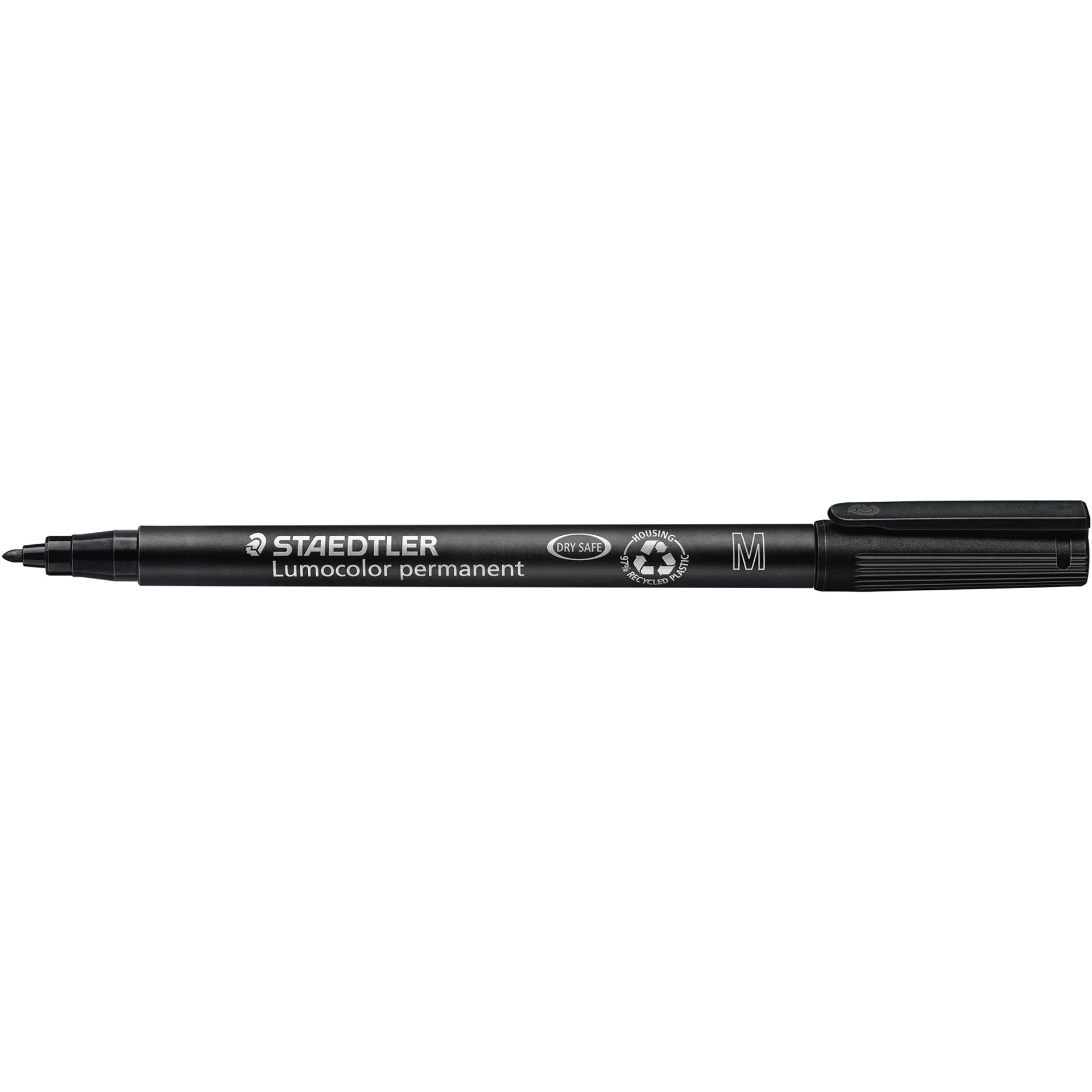 Folienstift Lumocolor 1mm permanent schwarz