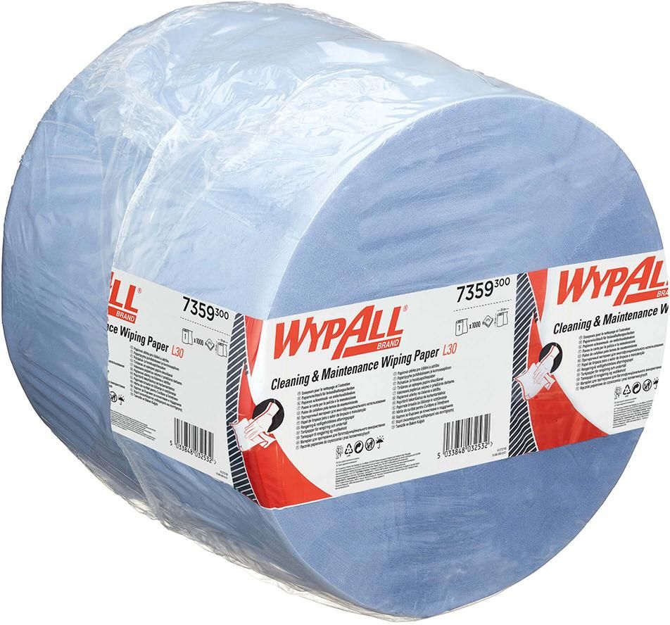 Ultra Wischtücher Großrolle blau