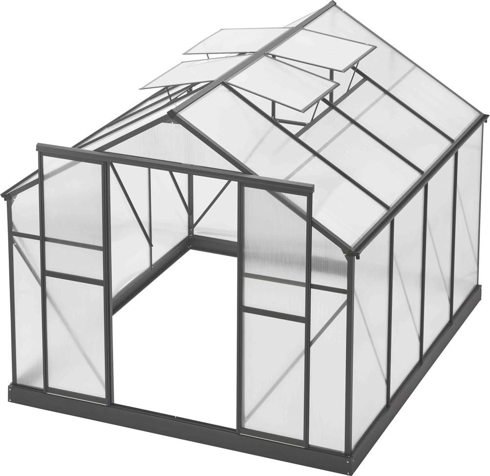 Gewächshaus Premium 7 m² 294x244x227cm (BxTxH)