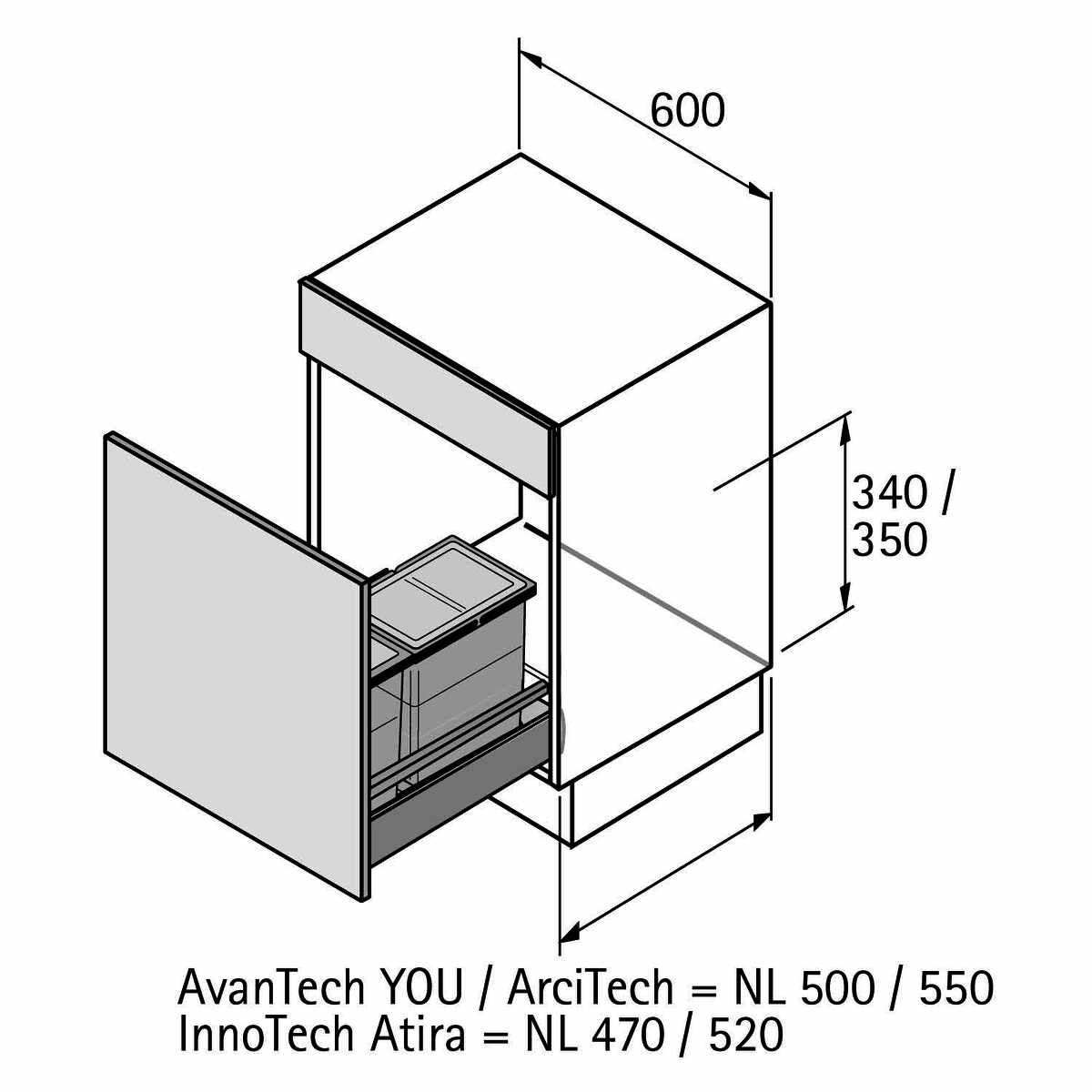 Bin.it Smart 600