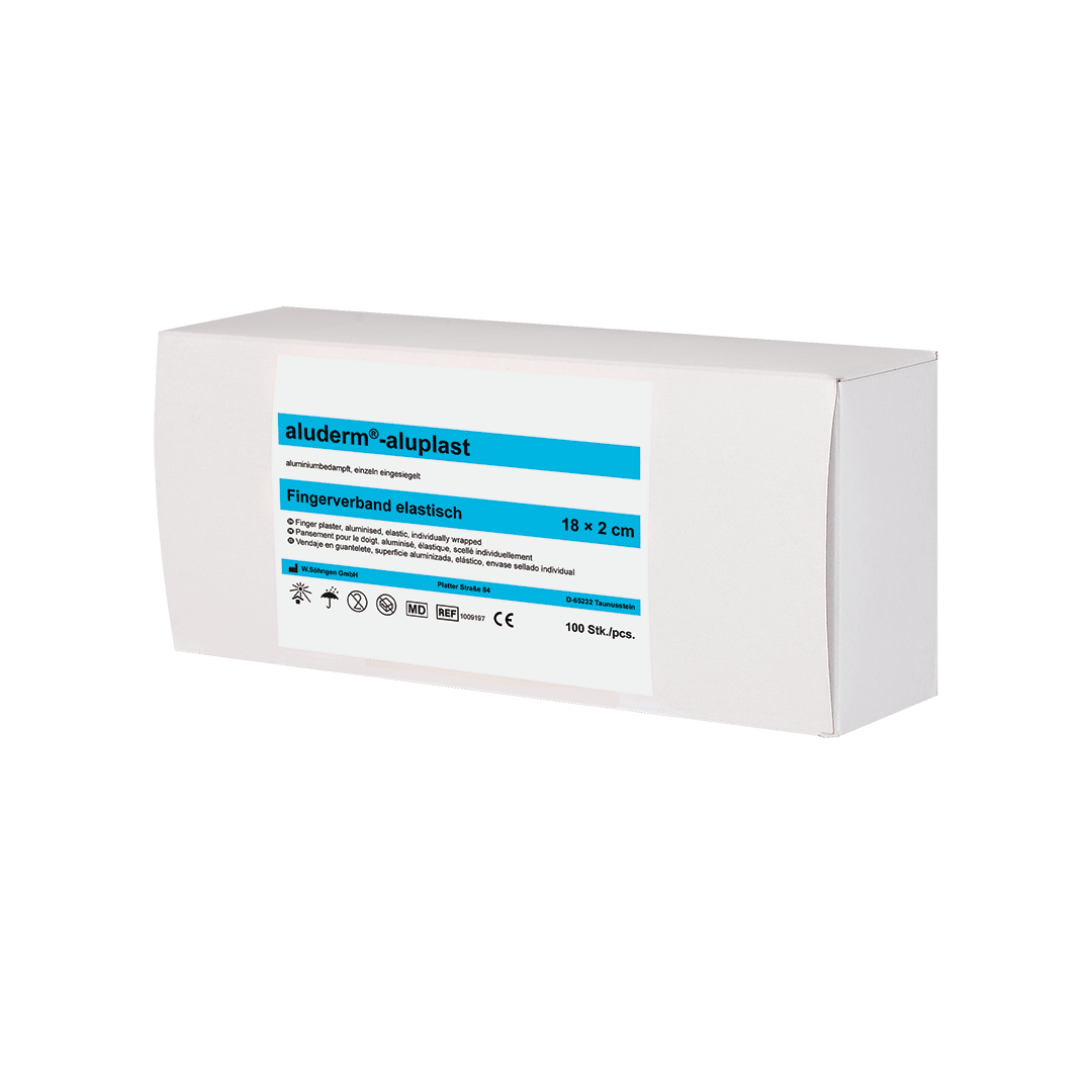 aluderm®-aluplast elastisch Fingerverband 18 x 2 cm 100 Stück