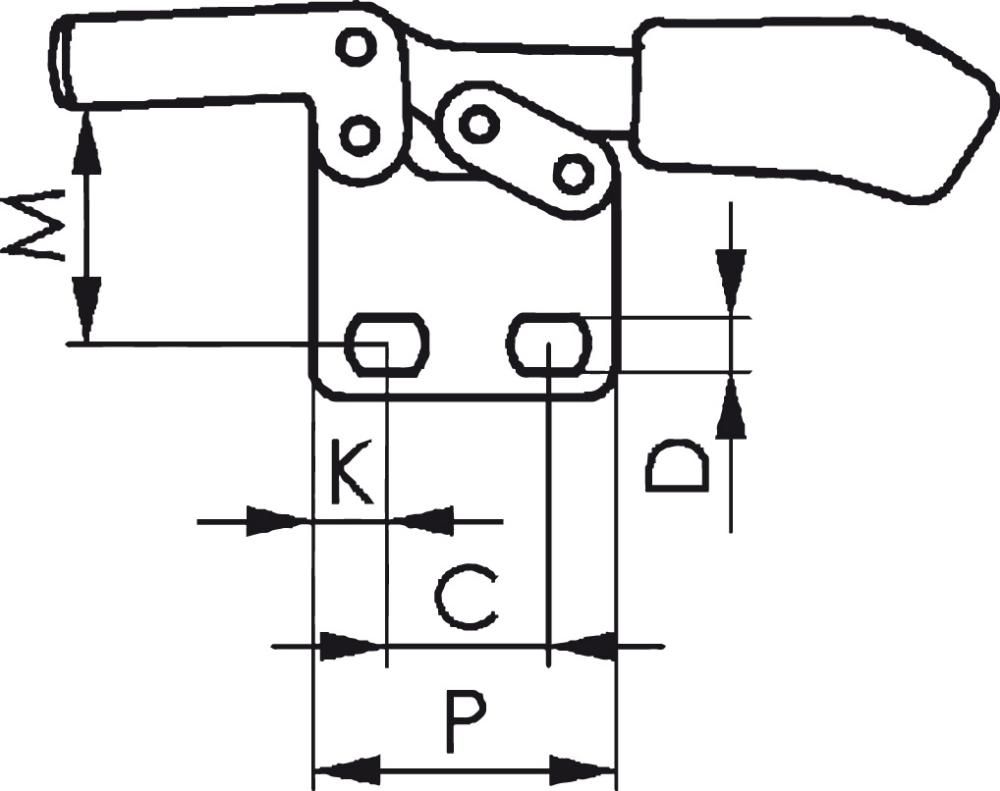 Waagerechtspanner 6832 Gr.0 AMF