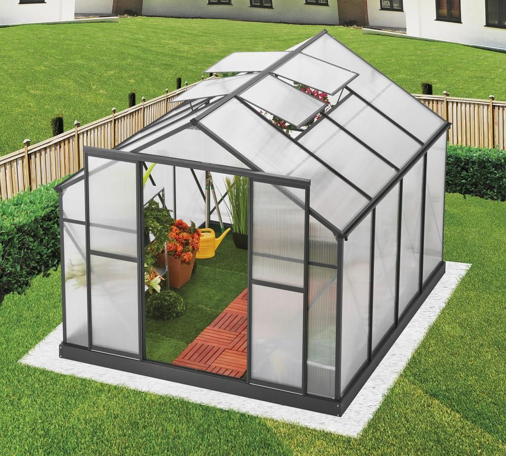 Gewächshaus Premium 7 m² 294x244x227cm (BxTxH)