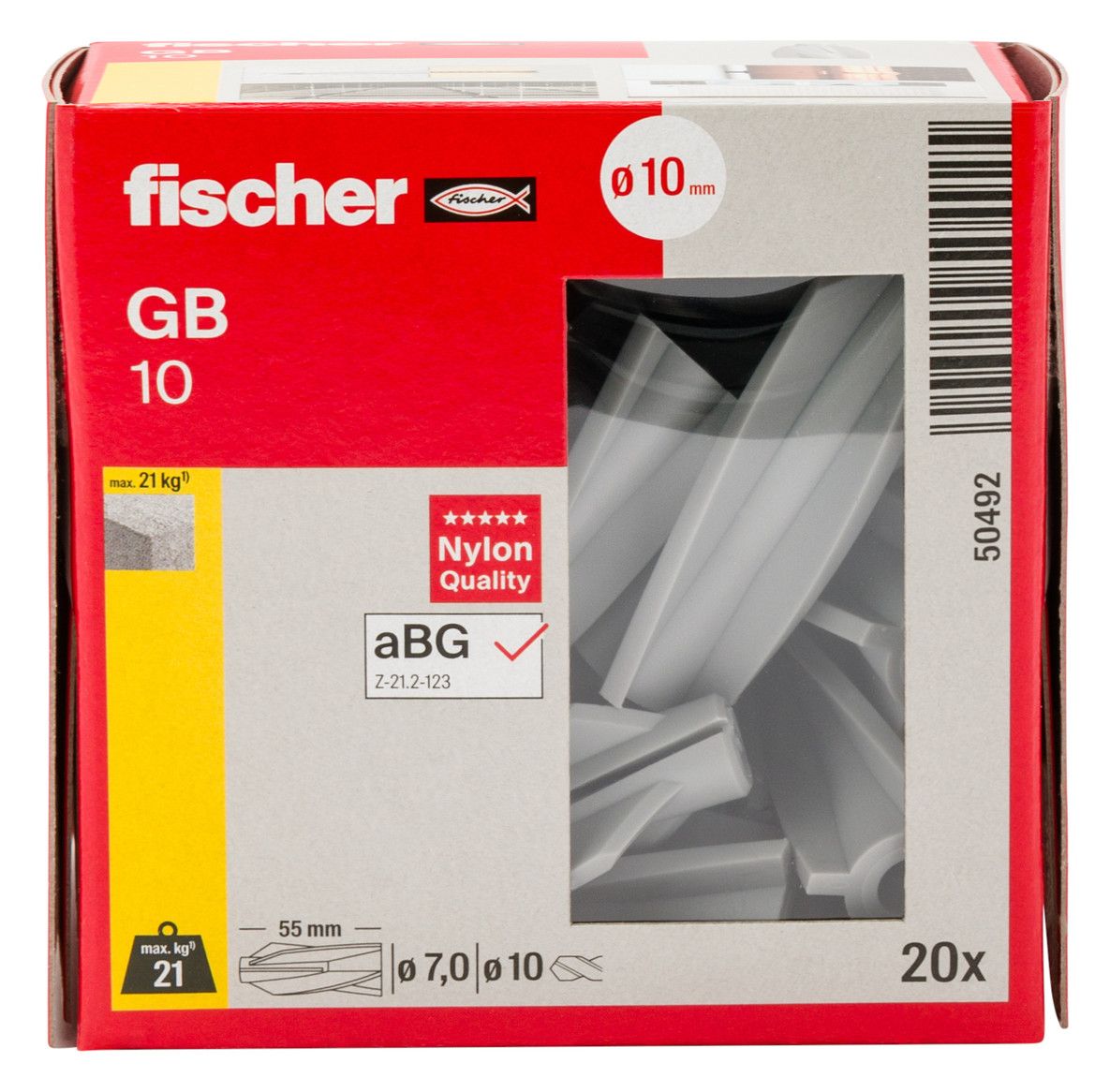 FISCHER Gasbetondübel