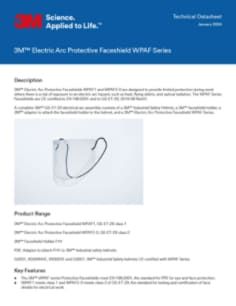 3M™ Lichtbogen-Schutzvisier, WPAF1