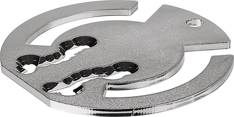 Adapterplatte 6878AR rund AMF