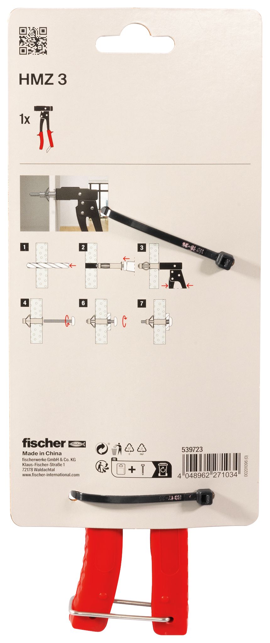Fischer Heimwerkerzange HM Z 3
