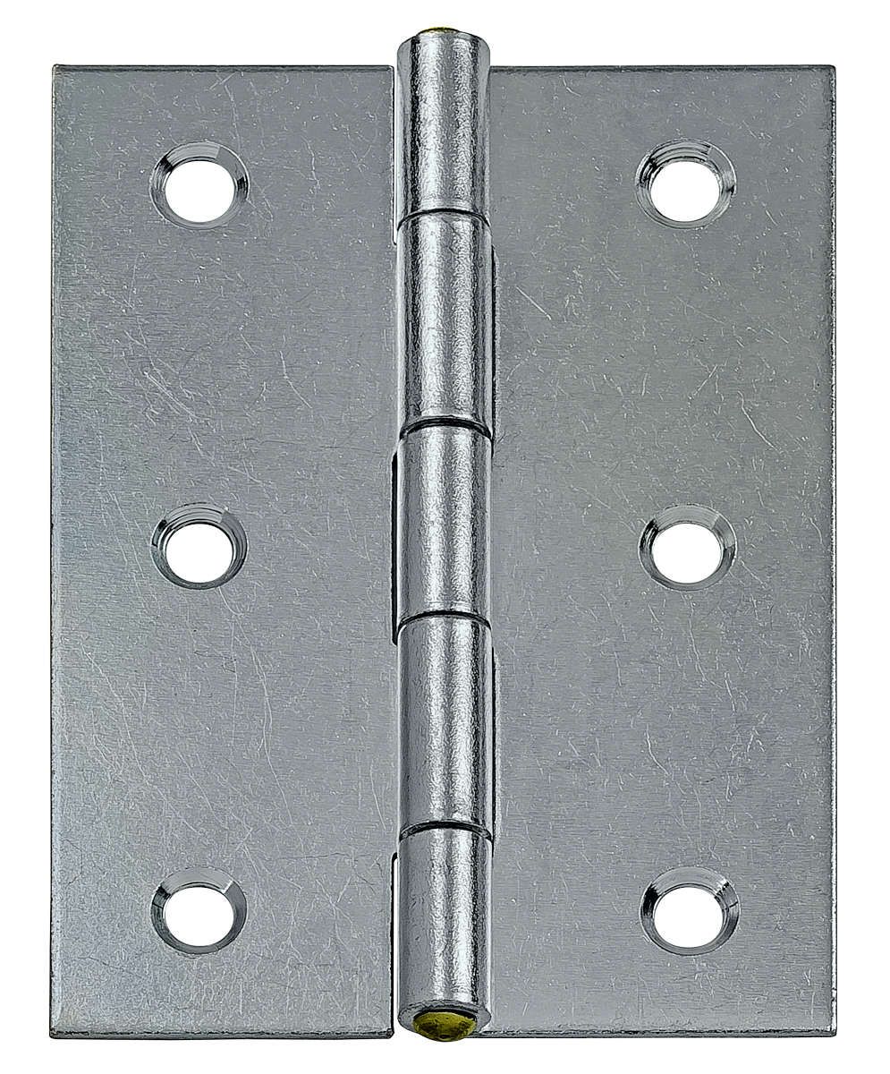 DIN-Scharnier halbbreit100 x 72 verzinkt