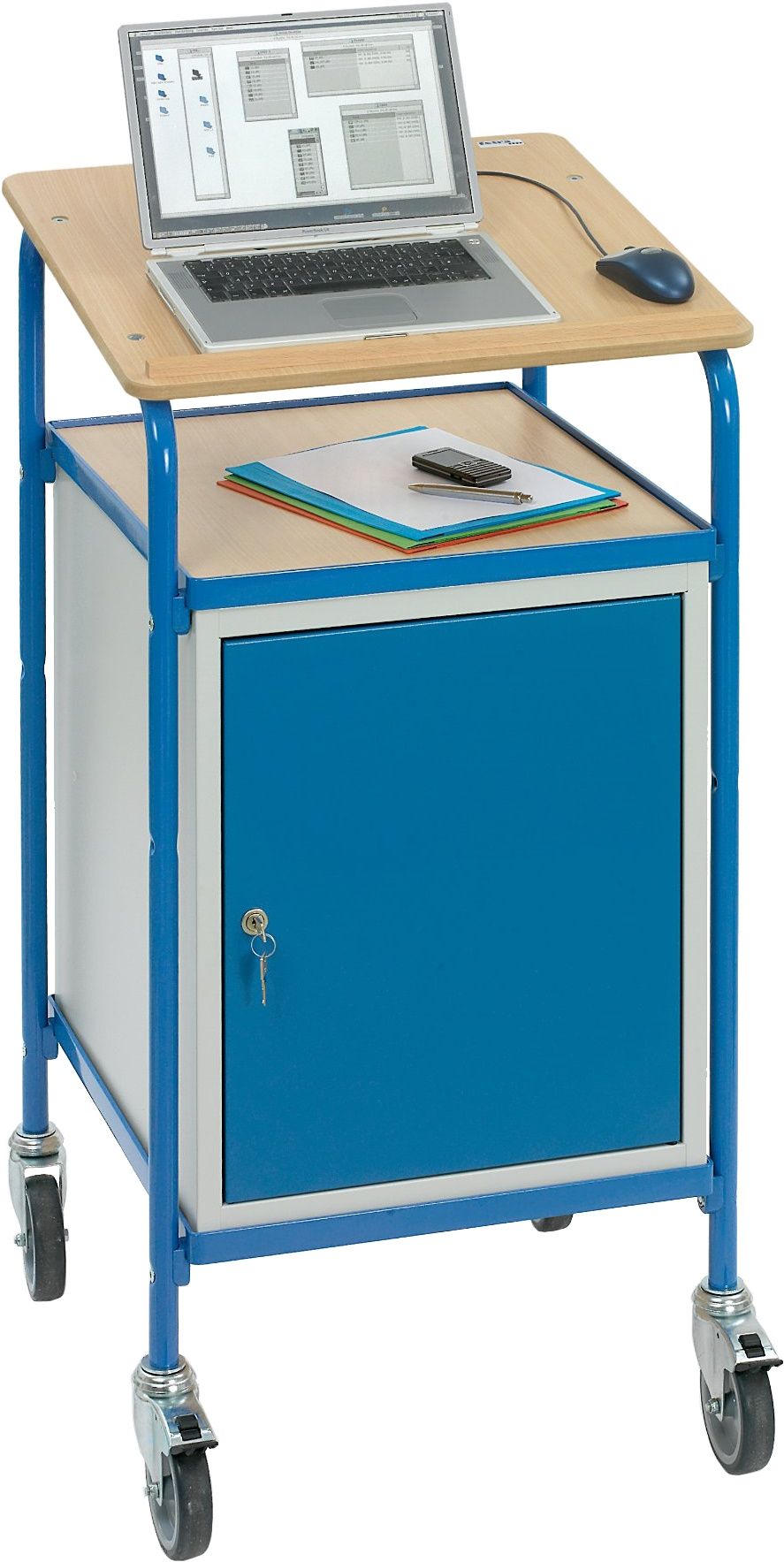 FETRA Rollpult mit Stahlschrank, "5836"