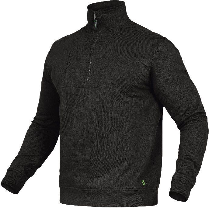 FLEXR05 · Paul, Zip-Sweater schwarz, XL