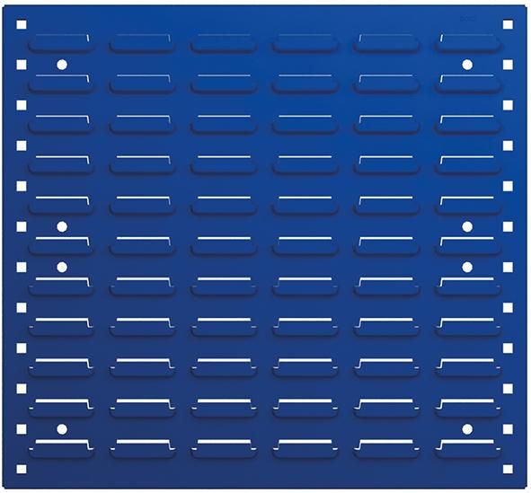 Schlitzplatte B495xH457 mm enzianblau RAL 5010 bott