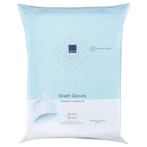 Waschhandschuhe, 16 x 23 cm Airlaid, PE-Ultra Soft