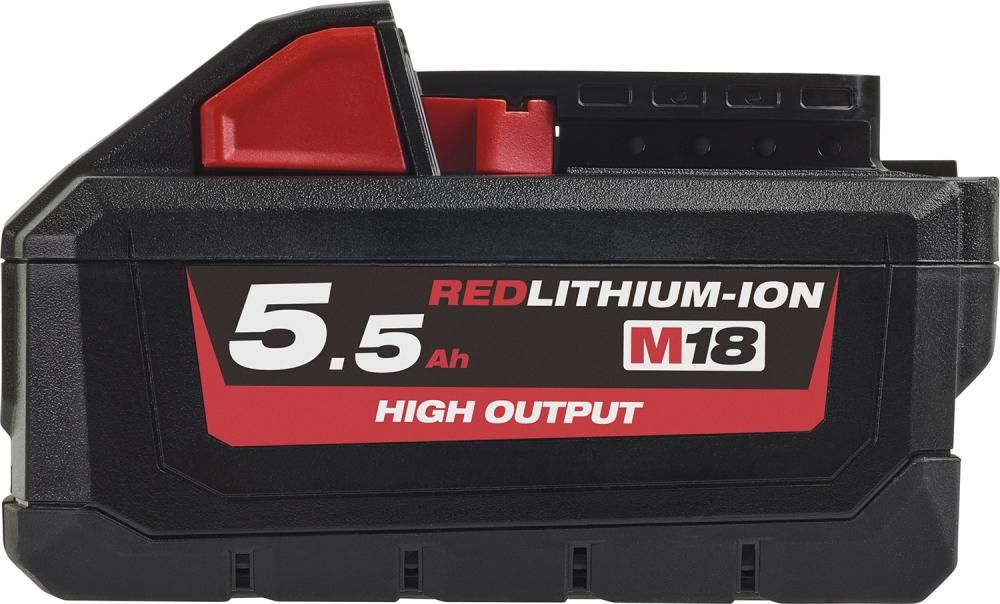 Ersatzakku High Output 18,0 V 5,5 Ah Milwaukee M18 HB5,5