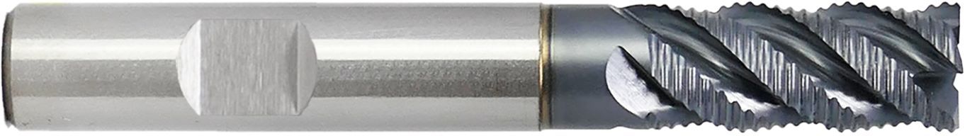 PM-Schruppfräser Ø 10,00 mm, HR, lang, 4Z, ALCRONA