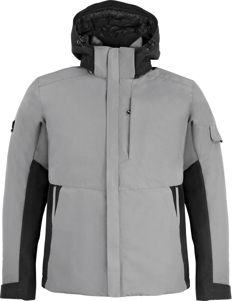 Arbeitsjacke GEORG grau-schwarz XS Primaloft FHB