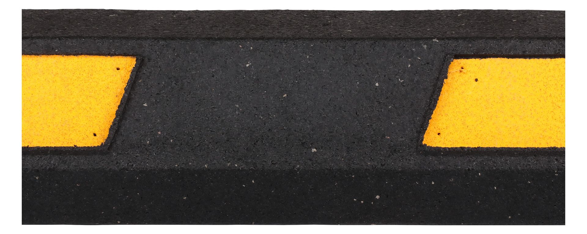 Parkplatzabgrenzung, schwarz/gelb