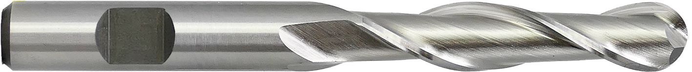 HSS-Radiusfräser Ø 10,00 mm, extra lang, 2Z
