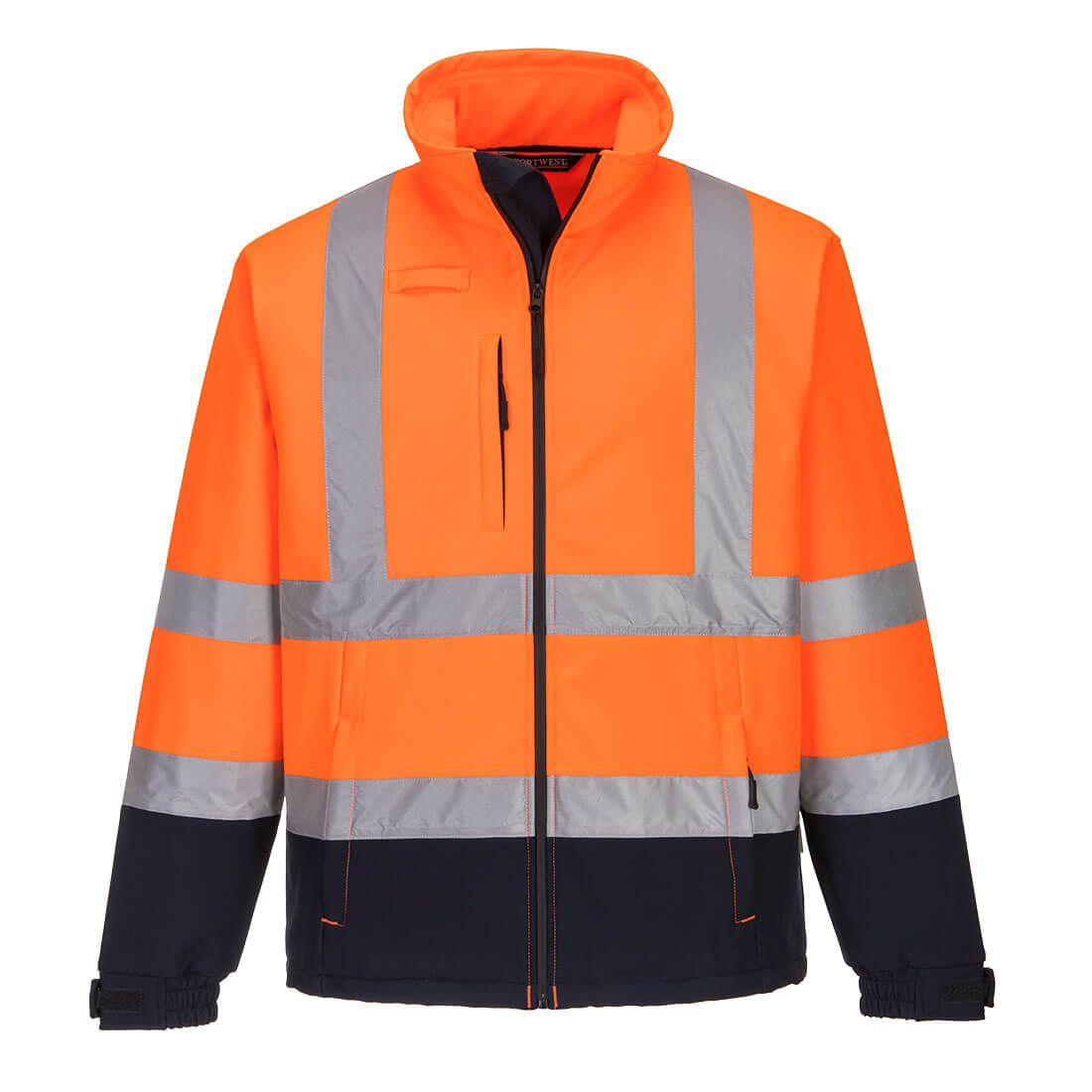 Portwest S425 Warnschutz-Softshelljacke, Orange, Gr. 3XL