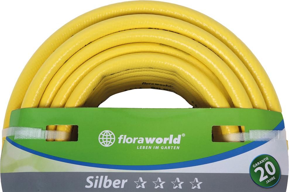 Gartenwasserschlauch 12,5 mm 1/2Z 20 m Silber FW