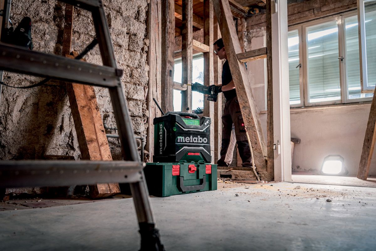 Baustellenradio solo RC12-18 32WBTDAB+ Metabo ohne Akku ohne Ladegerät Karton