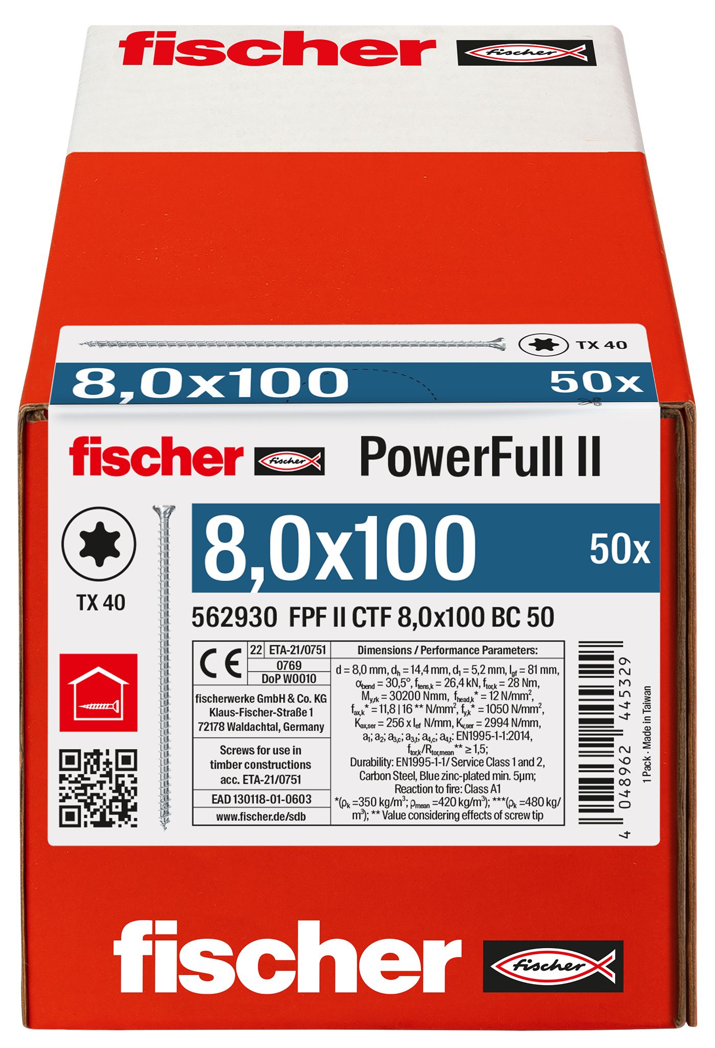 PowerFull II 8,0x100 SK TX VG blvz 50