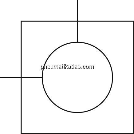 Verteilerleiste 2 x G 1/4"-8 x M 5, Aluminium